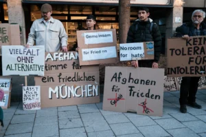 Anschlag auf ver.di-Demonstration in München am 13. Februar 2025