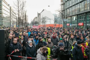 Anschlag auf ver.di-Demonstration in München am 13. Februar 2025,