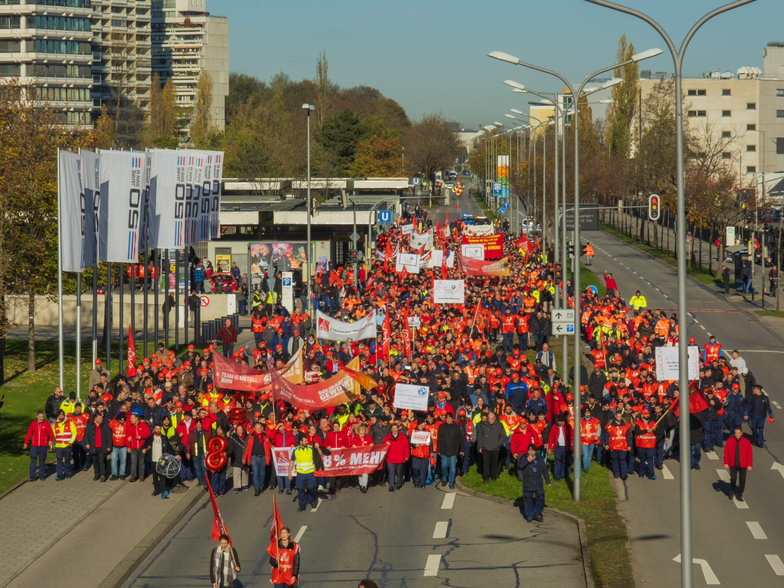 IG Metall Warnstreik