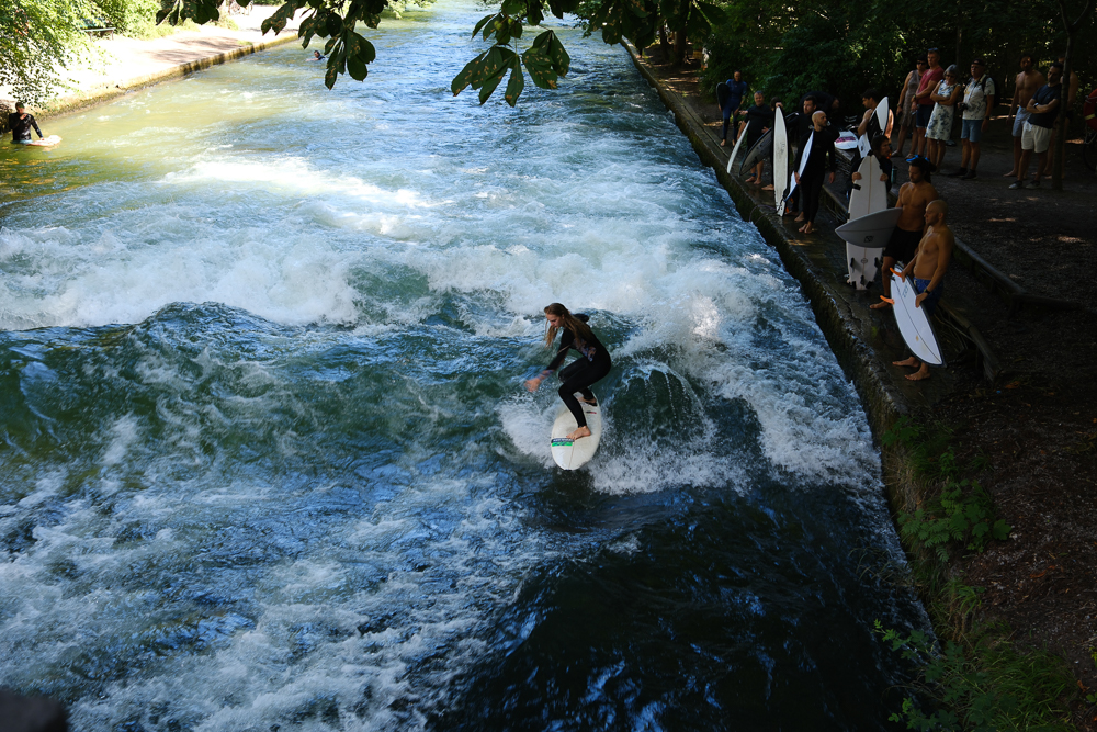 Eisbachwelle,
