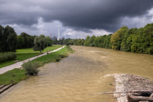 Straßenfotografie bei Regenwetter,
