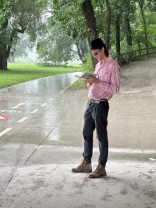 Straßenfotografie bei Regenwetter,